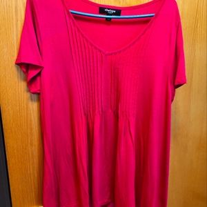 Beautiful Blouse by Chelsea Studio, Size L (18-20), Color Pink